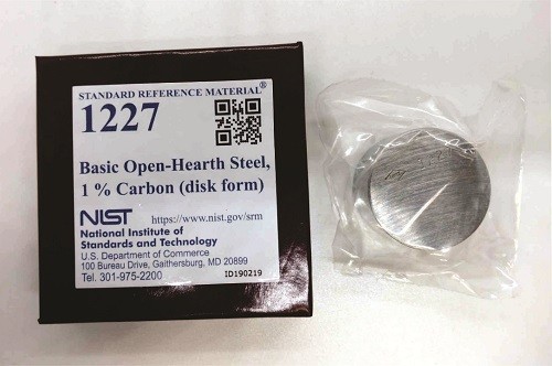 SRM 1227 堿性開敞式鋼，1%碳標準品