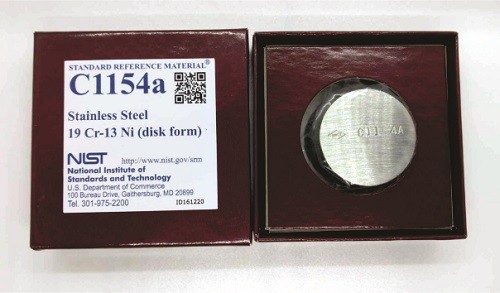 SRM C1154a 不銹鋼19 Cr-13 Ni標(biāo)準(zhǔn)品