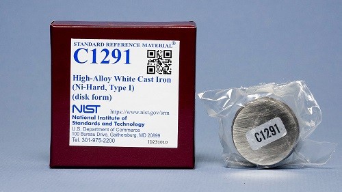 SRM C1291 高合金白口鑄鐵(鎳硬，I型)標(biāo)準(zhǔn)品