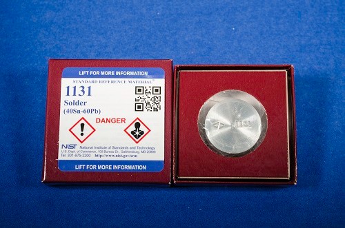 SRM 1131  焊料(40 Sn-60 Pb)標(biāo)準(zhǔn)品