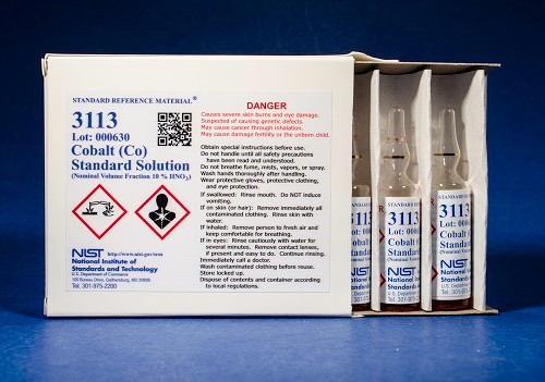 SRM 3113  鈷(Co)標(biāo)準(zhǔn)溶液