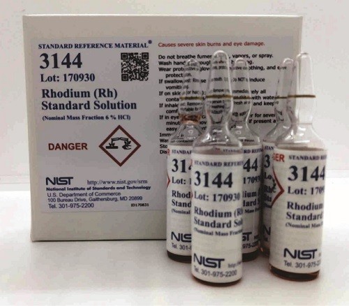 SRM 3144  銠(Rh)標(biāo)準(zhǔn)溶液