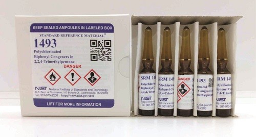 SRM 1493  2，2，4-三甲基戊烷中的多氯聯(lián)苯同系物標(biāo)準(zhǔn)品