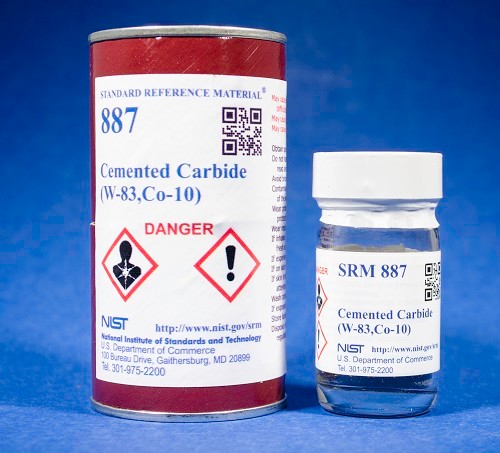 SRM 887  硬質(zhì)合金(W-83，Co-10)標準品