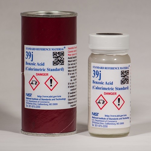 SRM 39j  苯甲酸(熱標(biāo)準(zhǔn))標(biāo)準(zhǔn)品